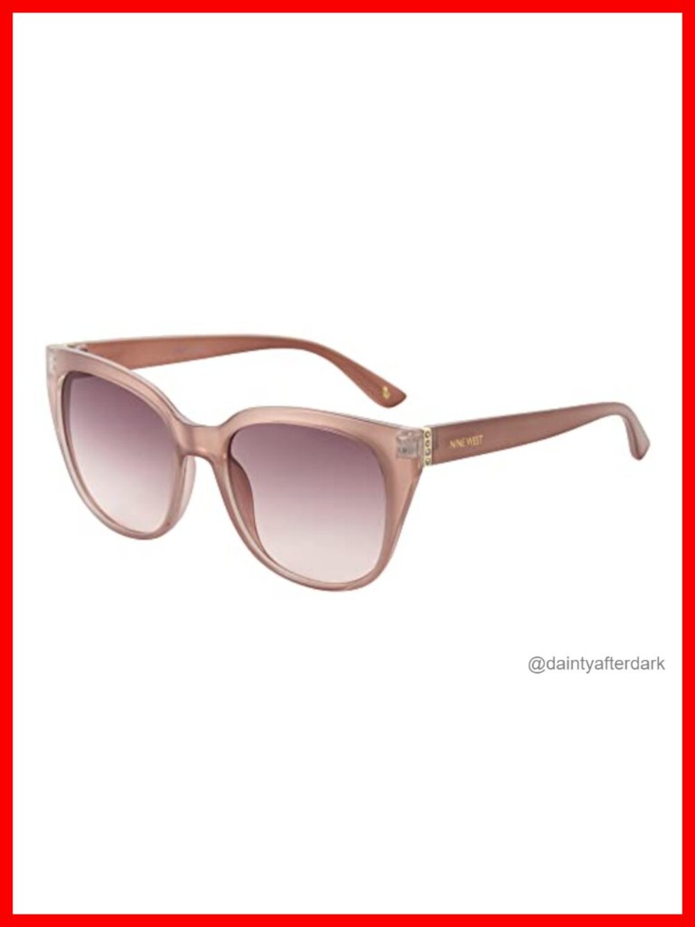 Cat Eye Sunglasses Full Rim UV Protection Lightweight Foldable Women